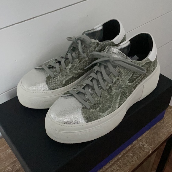 P448 Louise Platform Sneaker - Picture 2 of 9